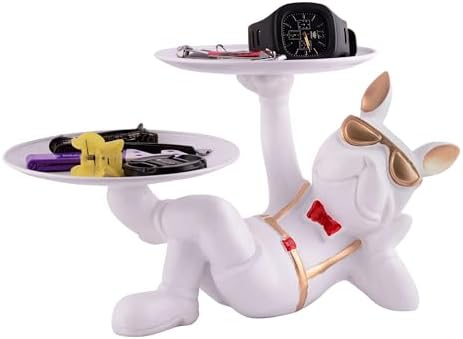 Cute Resin Dog Statue Decor for Home Office