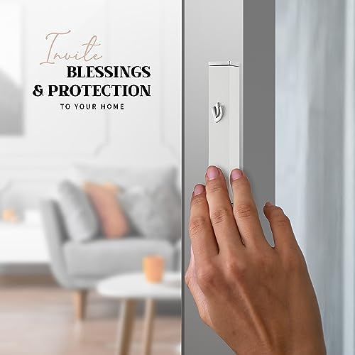 SURI Modern Mezuzah with Adhesive for Easy Install