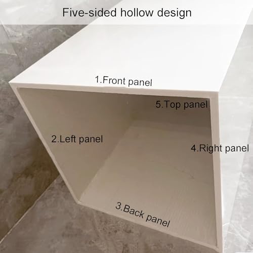 Pedestal Stand Cube Display Risers for Weddings Parties Black 30x30x60cm
