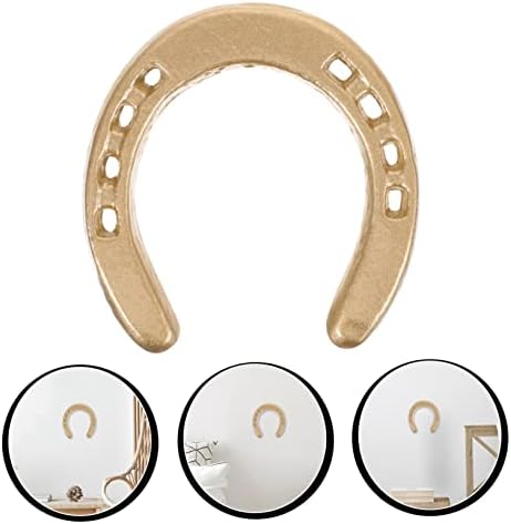 IMIKEYA Gold Horseshoe Wall Sculpture