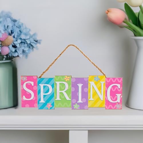 Craig Bachman Spring Wooden Block Style Sign