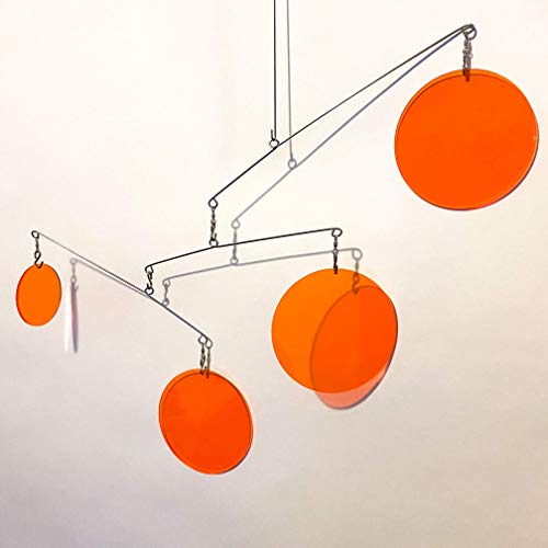 DIY Mobile Kit Atomic Mobile Clear Orange