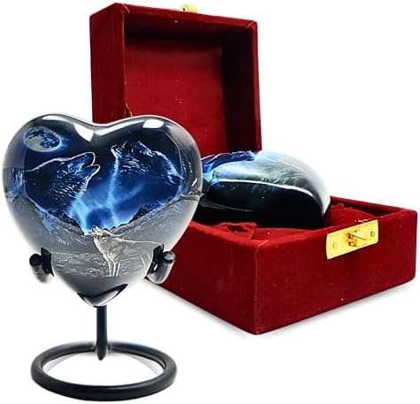 HIGHSTREET Nautical Small Heart Urn for Ashes