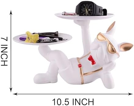 Cute Resin Dog Statue Decor for Home Office