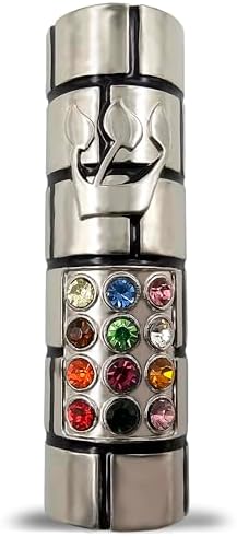 Protection Car Mezuzah with Travelers Prayer Scroll from Jerusalem