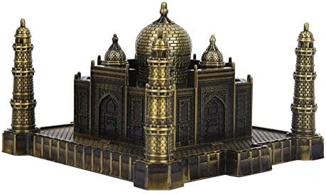 Fydun Metal Taj Mahal Statue Figurine Home Decor Ornament