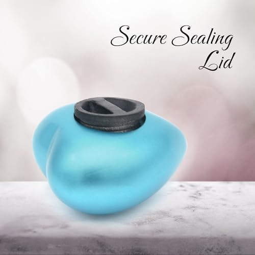 Heart Urn for Human Ashes Small Heart-Shaped Keepsake with Stand