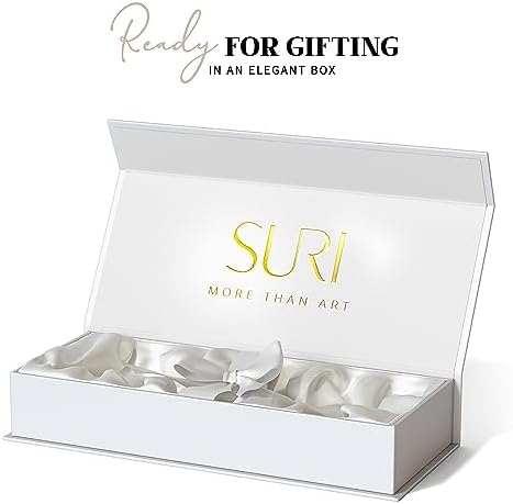 SURI Modern Mezuzah with Adhesive for Easy Install