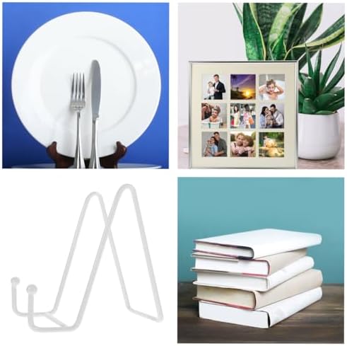 PRETYZOOM Plate Holder Easel Display Stand for Tabletop Display