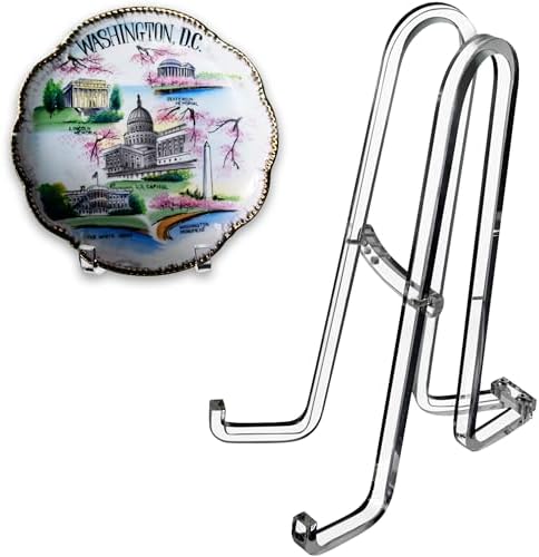 AMT 12 Inch Acrylic Plate Holder Display Stand