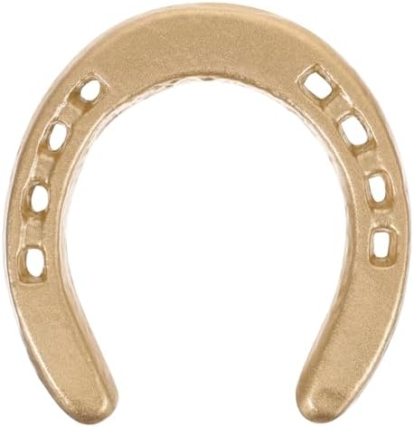 Garneck Cast Iron Horseshoe Wall Decor Gold