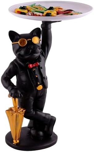 Stylish Resin Cool Dog Sculpture for Home Decor