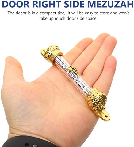 Happyyami Metal Mezuzah Scroll Door Decor