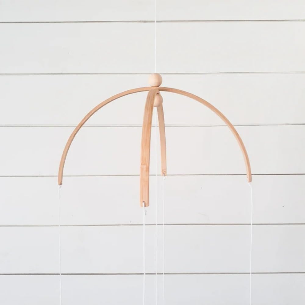 Graceful Butterfly Crib Mobile with Arched Hanger