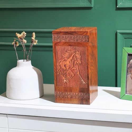 Horse Urn for Human Ashes - Cremation Urn 5 Inch