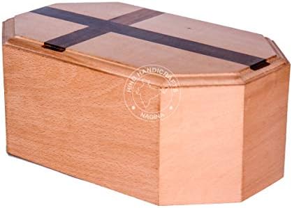 Rosewood Cremation Urn for Human Ashes 250 Cubic Inches