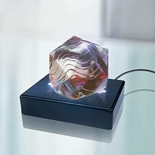 ASENTE 6 LED Lighted Mirror Pedestal Stand