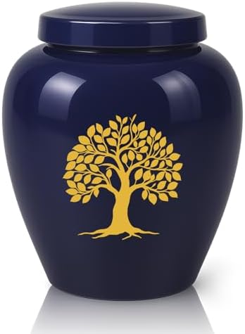 Keepsake Urns for Human Ashes Ceramic Tree of Life Design
