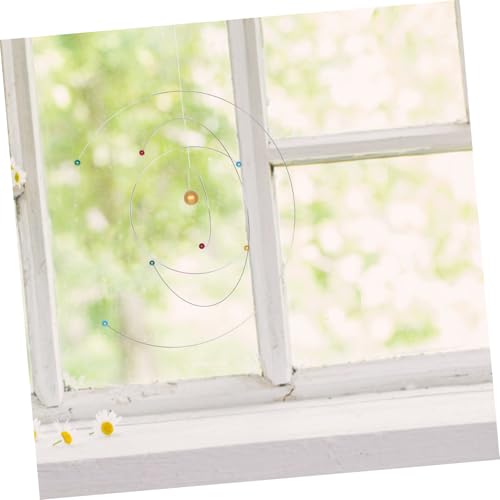 ABOOFAN Balanced Dynamic Solar System Wind Chime Mobile