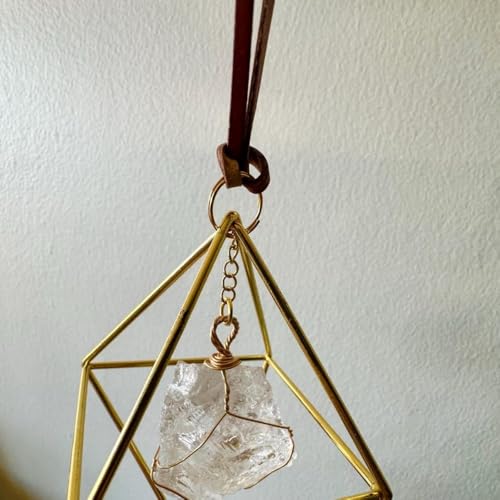 7 Circle Crystal Hanging Mobile Boho Suncatcher Decor