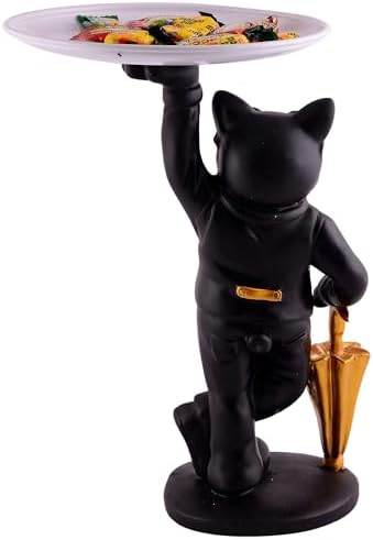 Stylish Resin Cool Dog Sculpture for Home Decor
