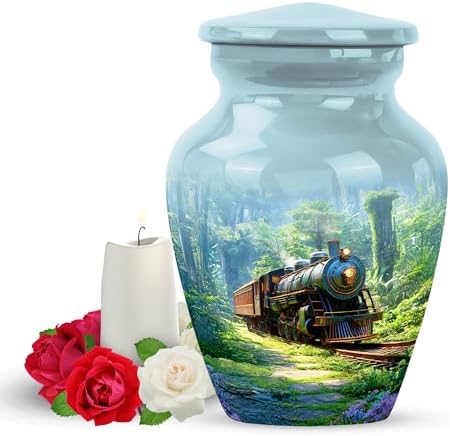 Yatskia Mini Train Memorial Urn for Adult Ashes