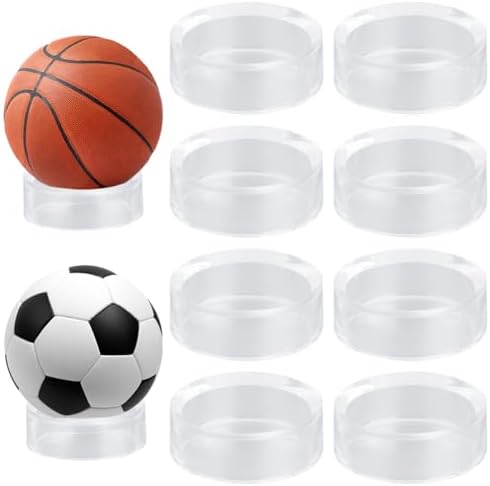 GORGECRAFT 12Pcs Clear Acrylic Risers Display Stands