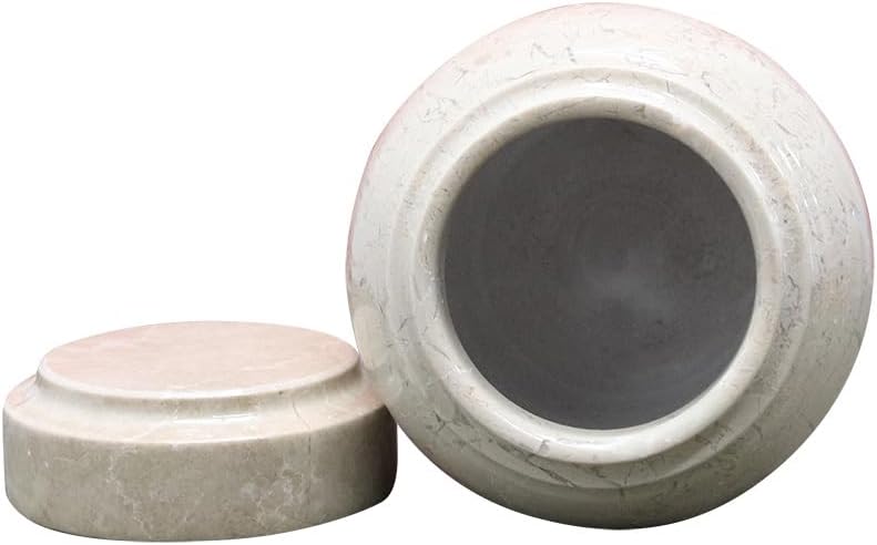 Elegant Marble Cremation Urn for Small Ashes