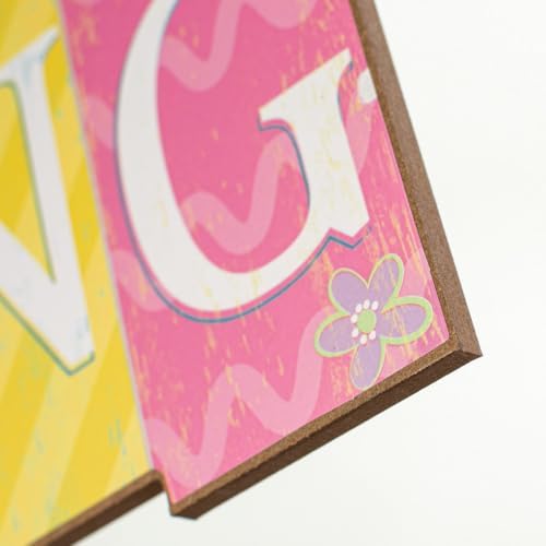 Craig Bachman Spring Wooden Block Style Sign