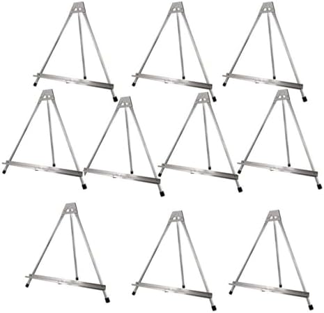 Aluminum Tabletop Display Easel 177 Inch High Art Show Stand