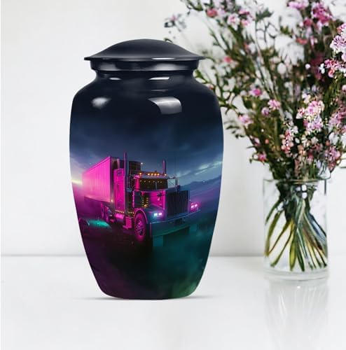 Elegant 10inch Truck Cremation Urn for Ashes