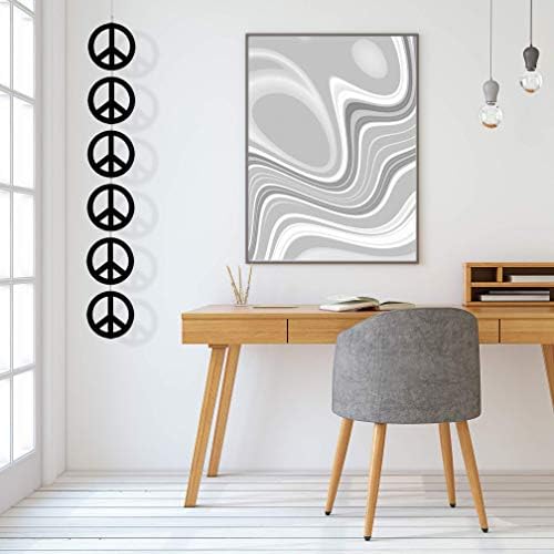 Peace Sign Art Mobile DIY Kit - 6 Inch Hanging Decor