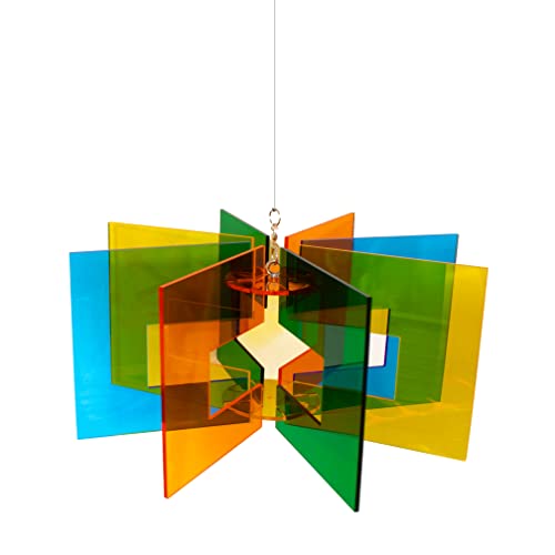 Atomic Mobiles Kinetic Art Pendant Space Age Modern Decor