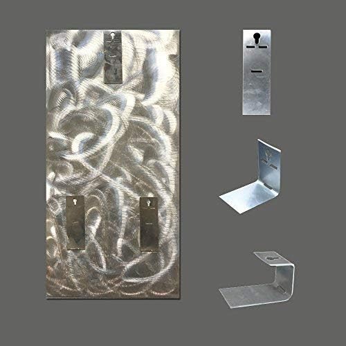 Yihui Arts 3D Horse Wall Art Modern Aluminum Decor
