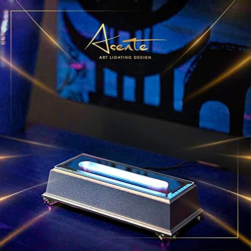 ASENTE 6 LED Lighted Mirror Pedestal Stand