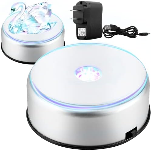Watris Veiyi 4 Inch LED Rotating Display Stand
