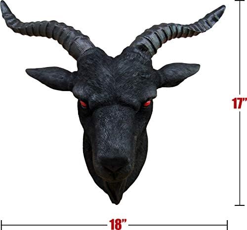 DWK Lucifer Baphomet Wall Sculpture 18-inch