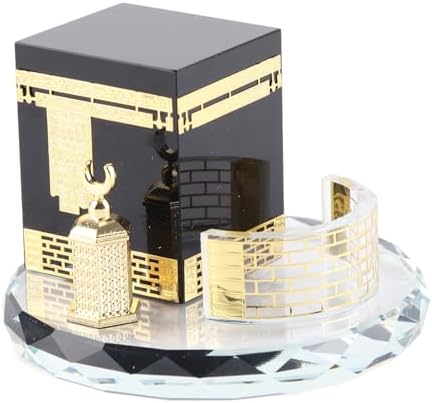 Islamic Crystal Decor Kaaba Model 3 Pc Set