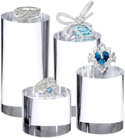 4Pcs Acrylic Blocks for Display