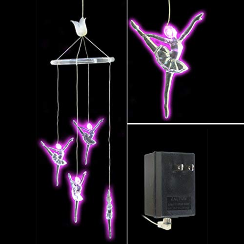 Ballerina Decor Lighted Mobile Night Light 8-16 Inches