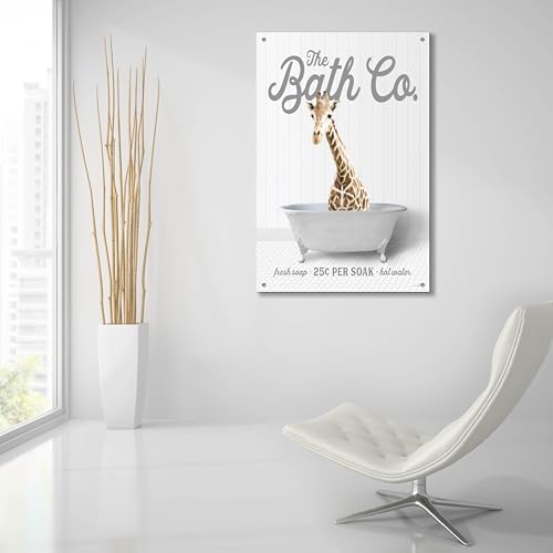 Epic Art Giraffe Wall Art 24x36 Inches