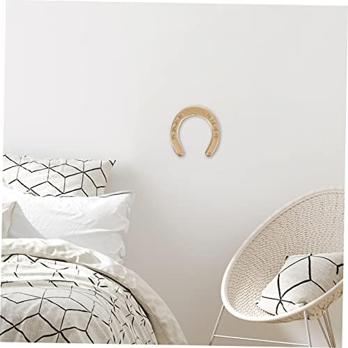 IMIKEYA Gold Horseshoe Wall Sculpture