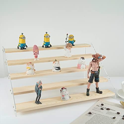 5 Tier Acrylic Display Stand for Figures and Crafts