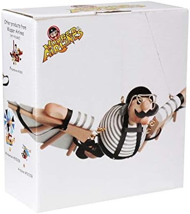 Wooden Bouncing Flying Man Vintage Mobile