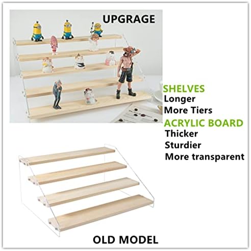 5 Tier Acrylic Display Stand for Figures and Crafts