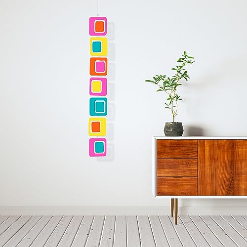 Delightful Coolsville Hanging Art Mobile 6x45 Wind Chimes