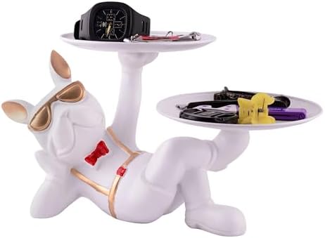 Cute Resin Dog Statue Decor for Home Office