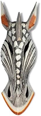 G6 Collection Tribal African Giraffe Wood Wall Sculpture