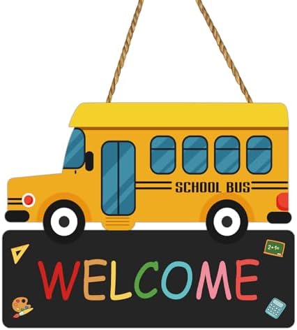 Welcome Sign for Classroom Door Decorations