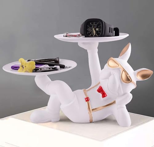 Cute Resin Dog Statue Decor for Home Office